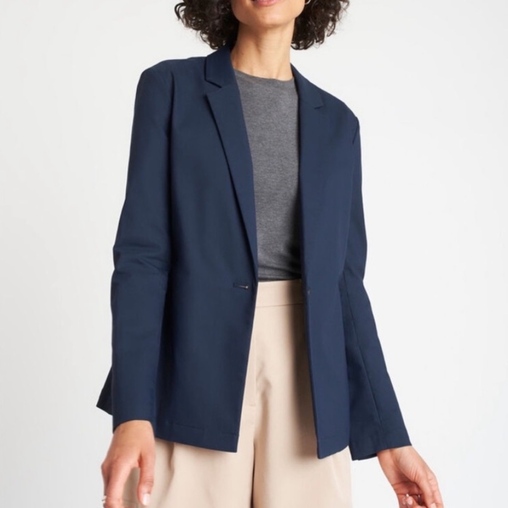 Kit & Ace Ride Blazer Navy Navigator Collection Size Medium
